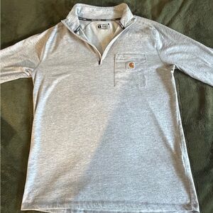 Carhartt Light Gray 1/4 Zip